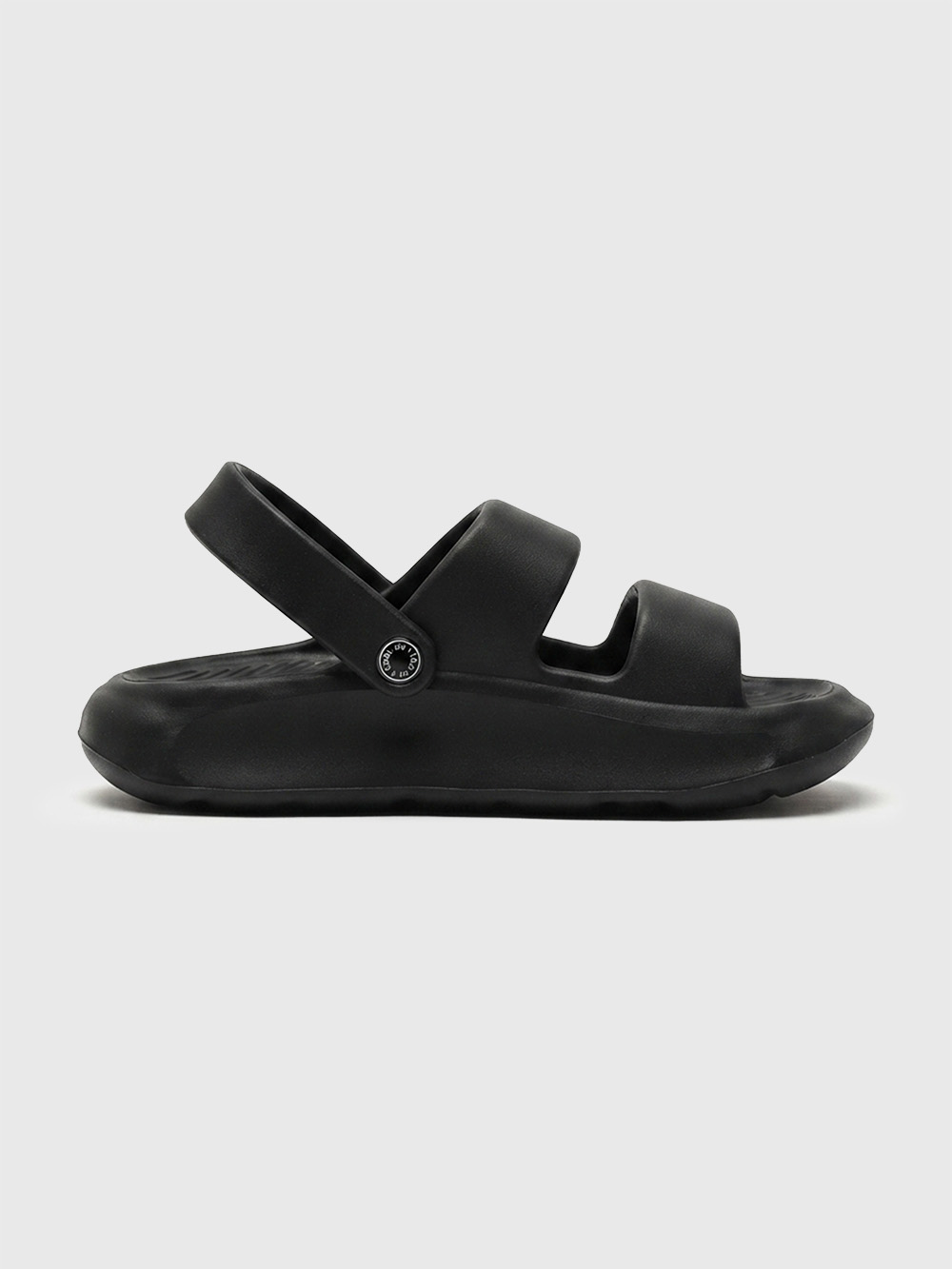 Strut W Anti Slip Eva Casual Sandals Black - DSS401B